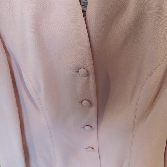 "Pure Silk" Talbots 12 Pink Suit set including top jacket and bottom - Picture 8 of 16